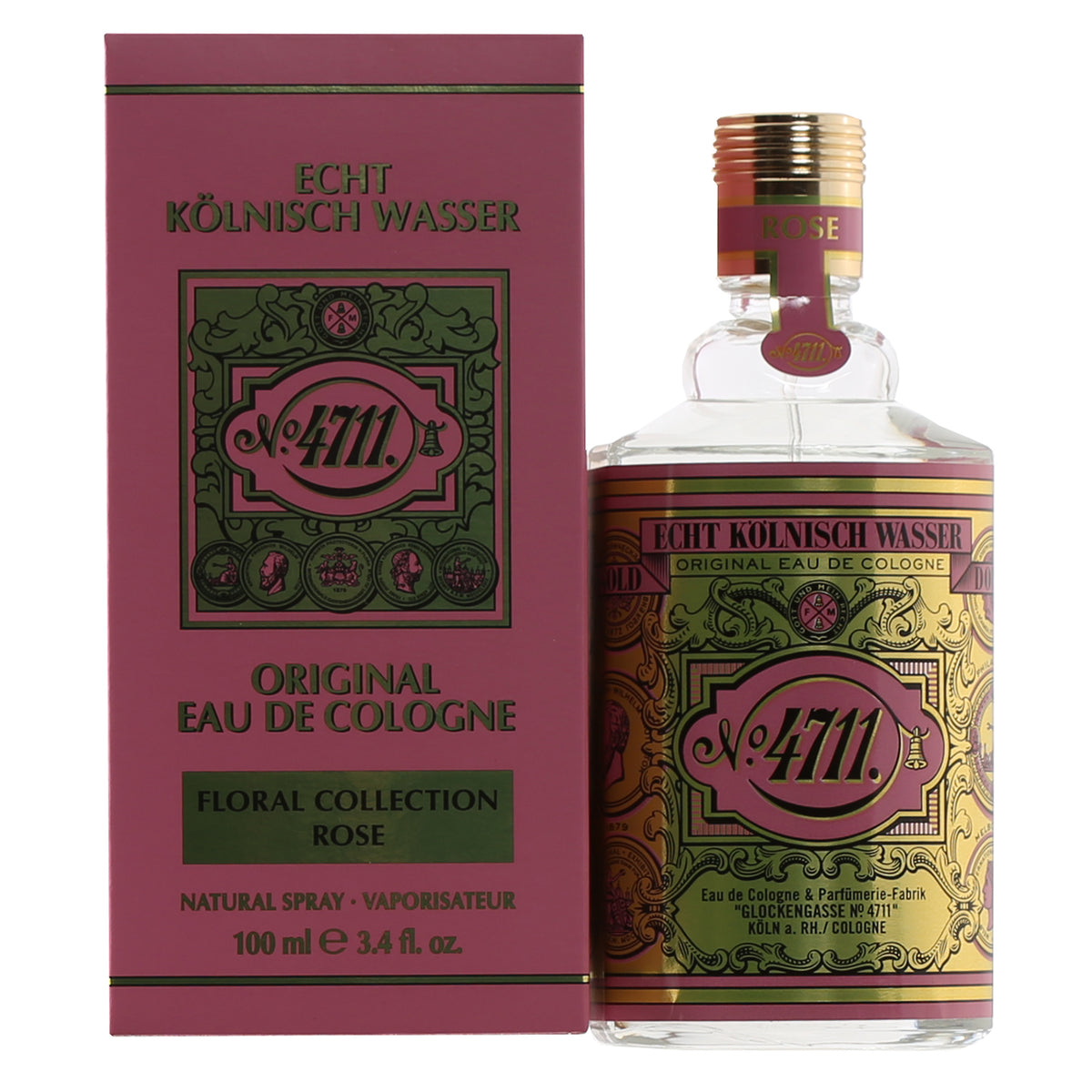 4711 by MULHENS FLORAL UNISEX COLLECTION ROSE EDC