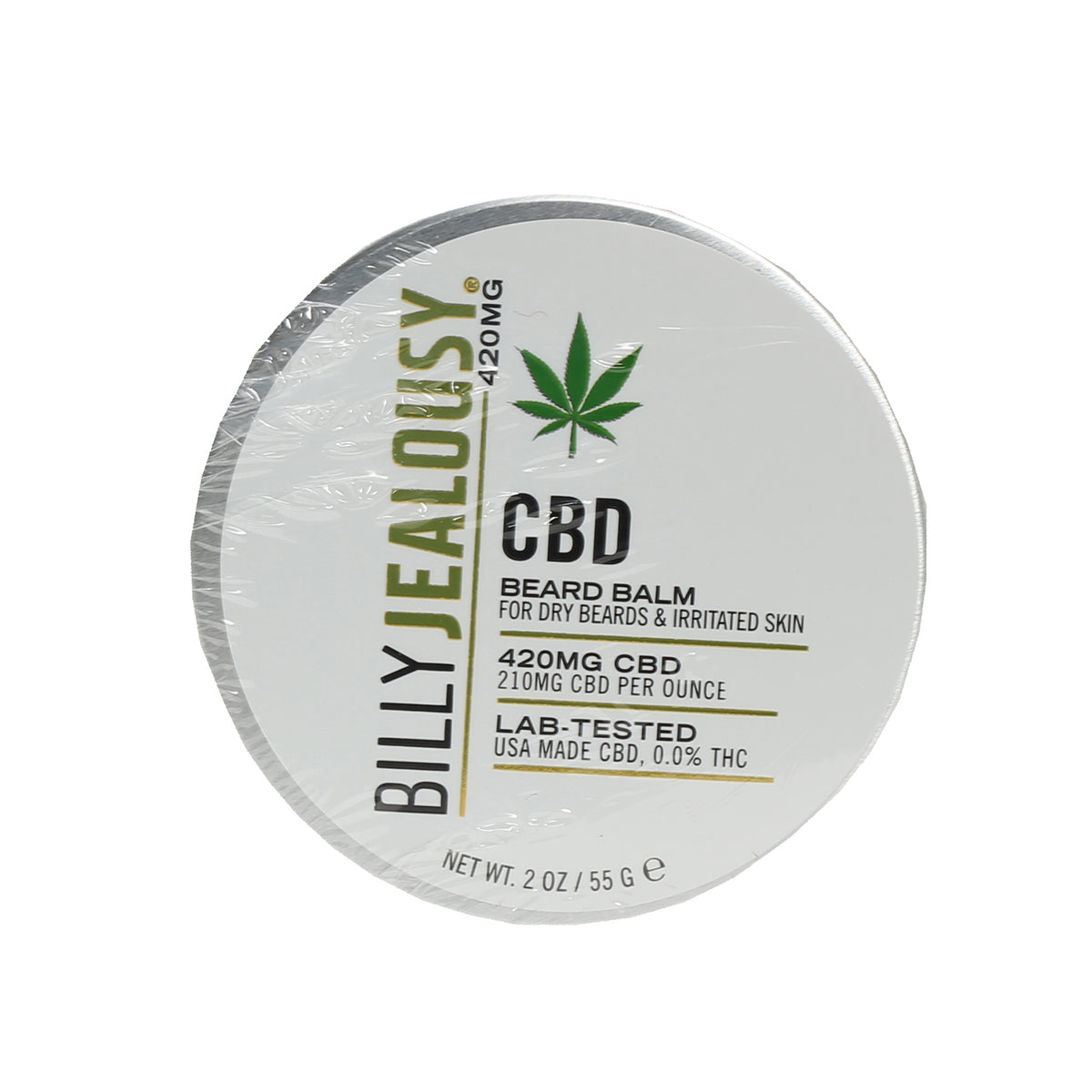 BILLY JEALOUSY CBD BEARD BALM SHAVE W 420MG CBD