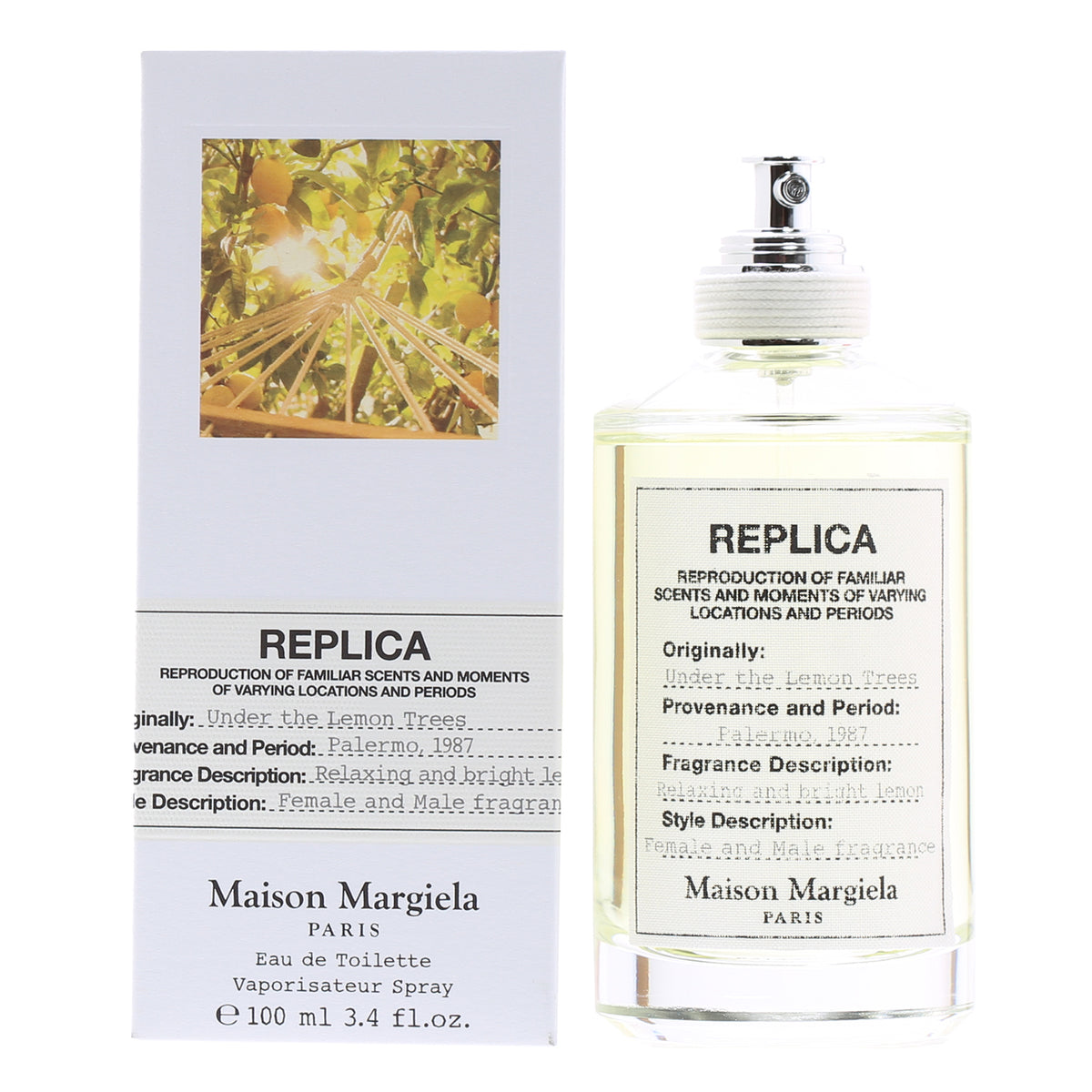 REPLICA UNDER THE LEMON TREES by MAISON MARGIELA EDT SPRAY