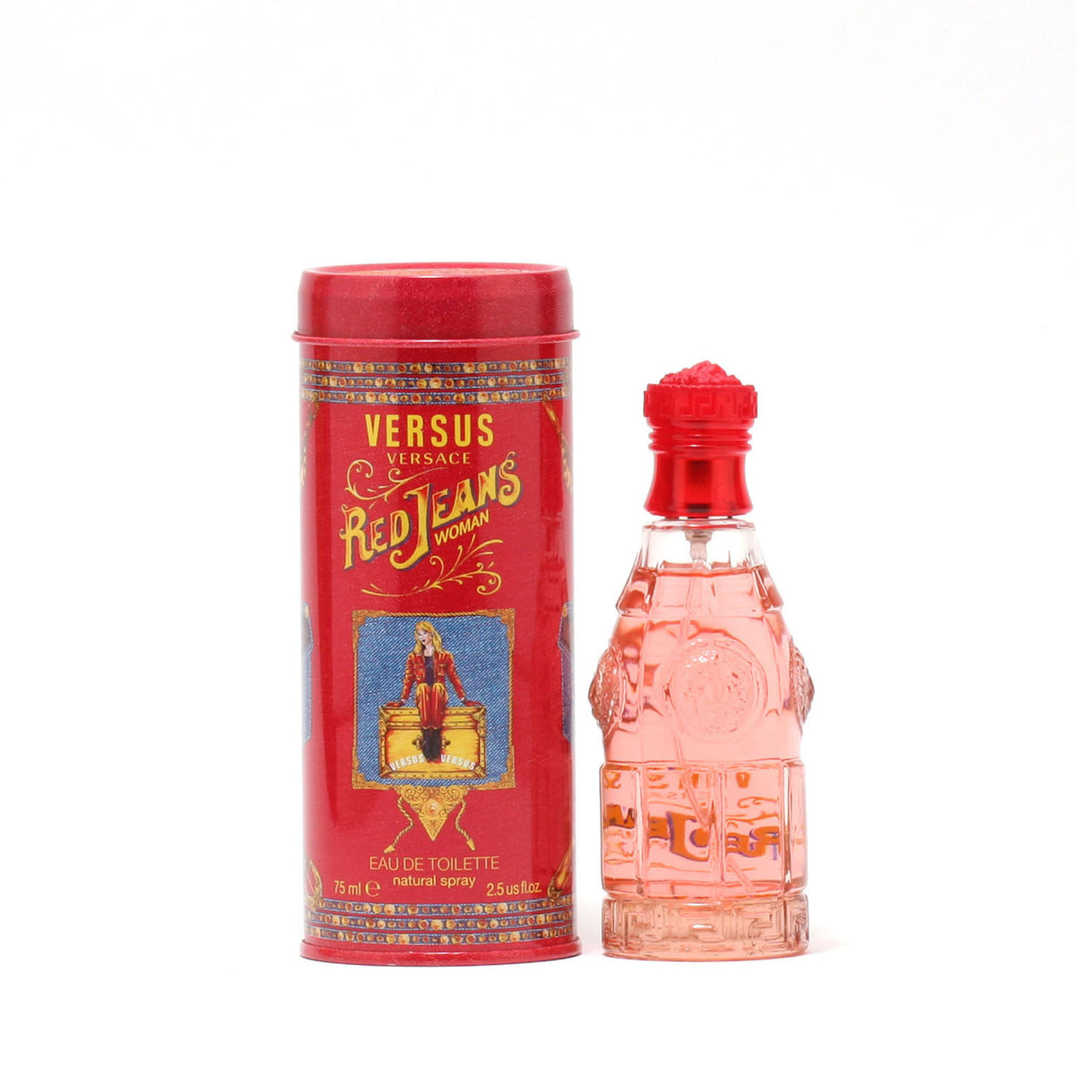 VERSACE RED JEANS LADIES by VERSACE EDT SPRAY