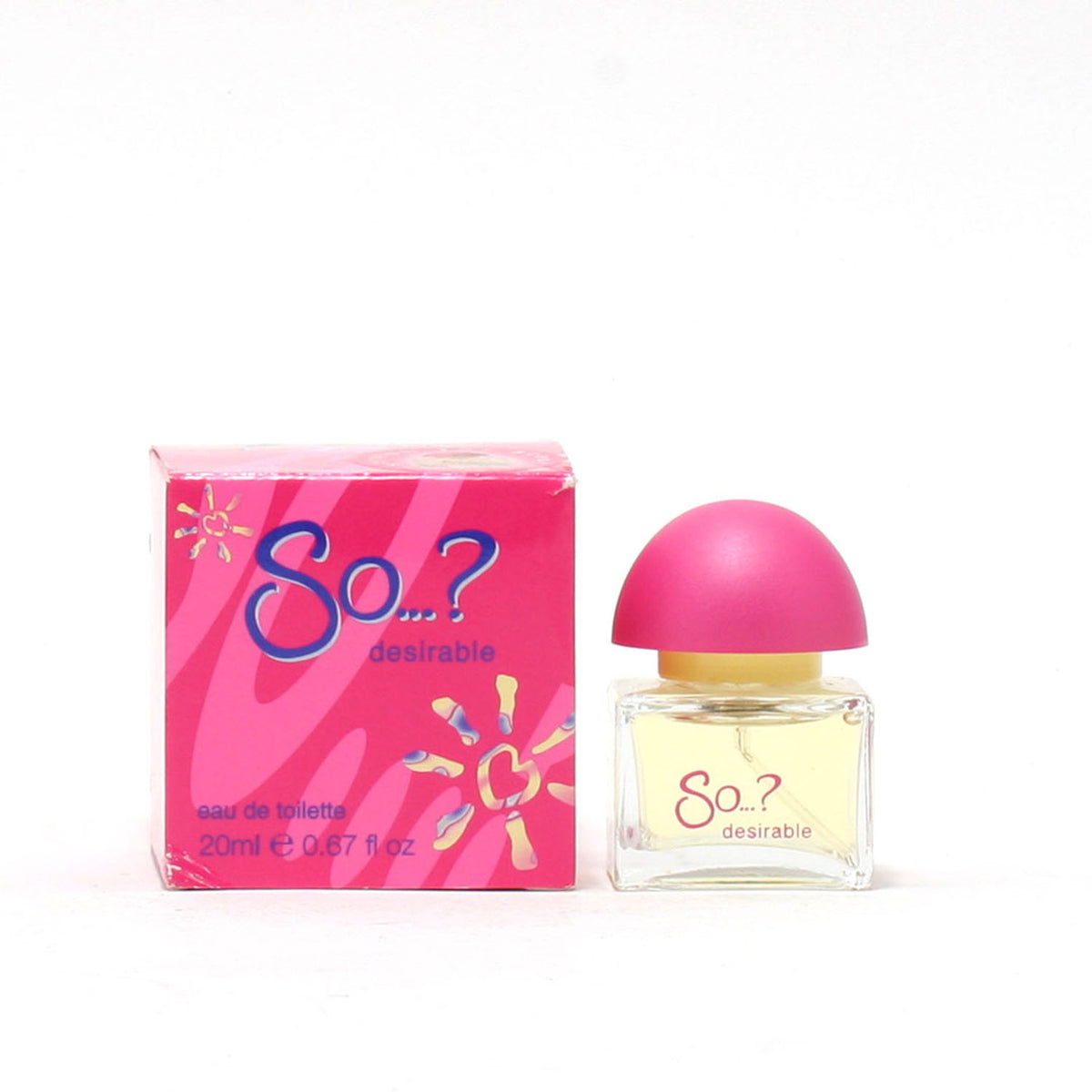 SO...? DESIRABLE LADIES EDT SPRAY .67 OZ