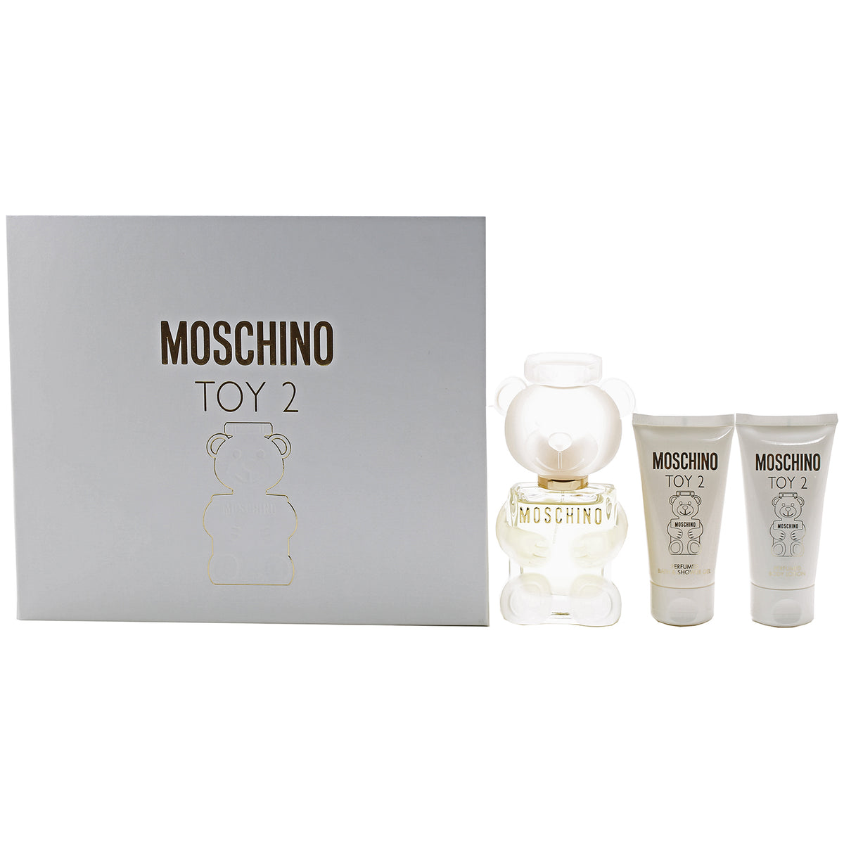 MOSCHINO TOY 2 LADIES SET 1.7 EDP/ 1.7 B&SG/ 1.7 BL SET