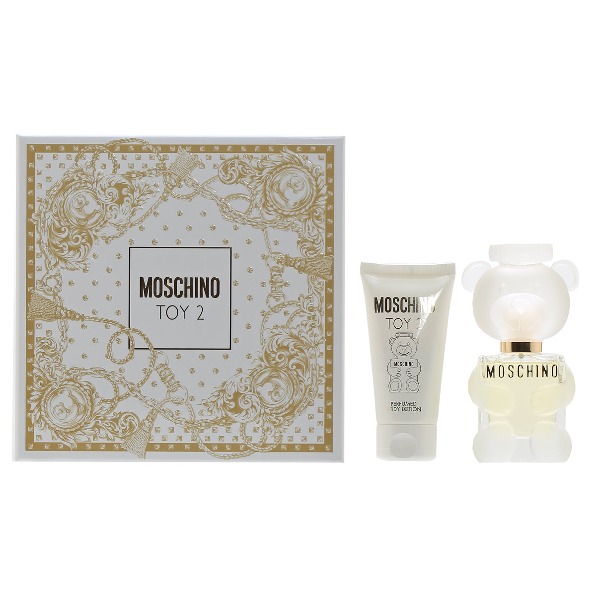 MOSCHINO TOY 2 SET 1 OZ EDP/1.7 BODY LOTION SET