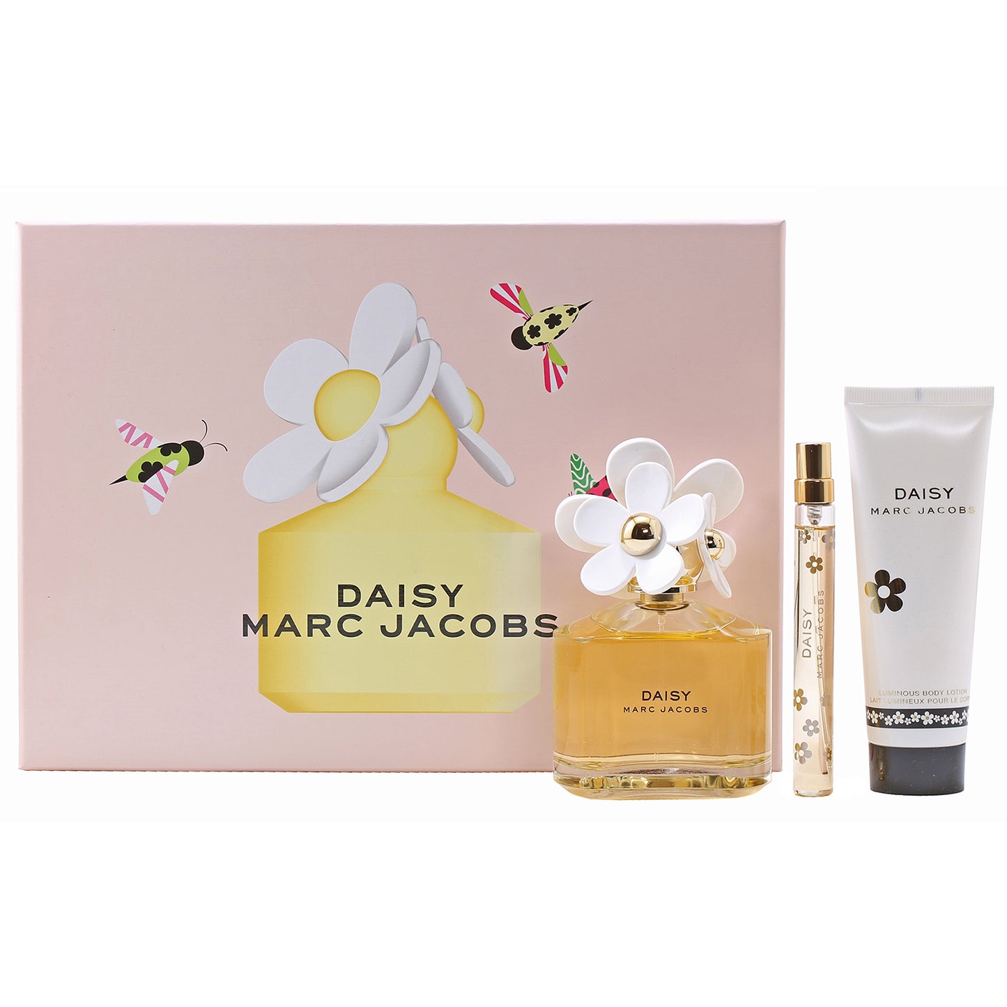 MARC JACOBS DAISY SET 3.4 EDT/ 2.5 BL/.33PEN SPRAY SET