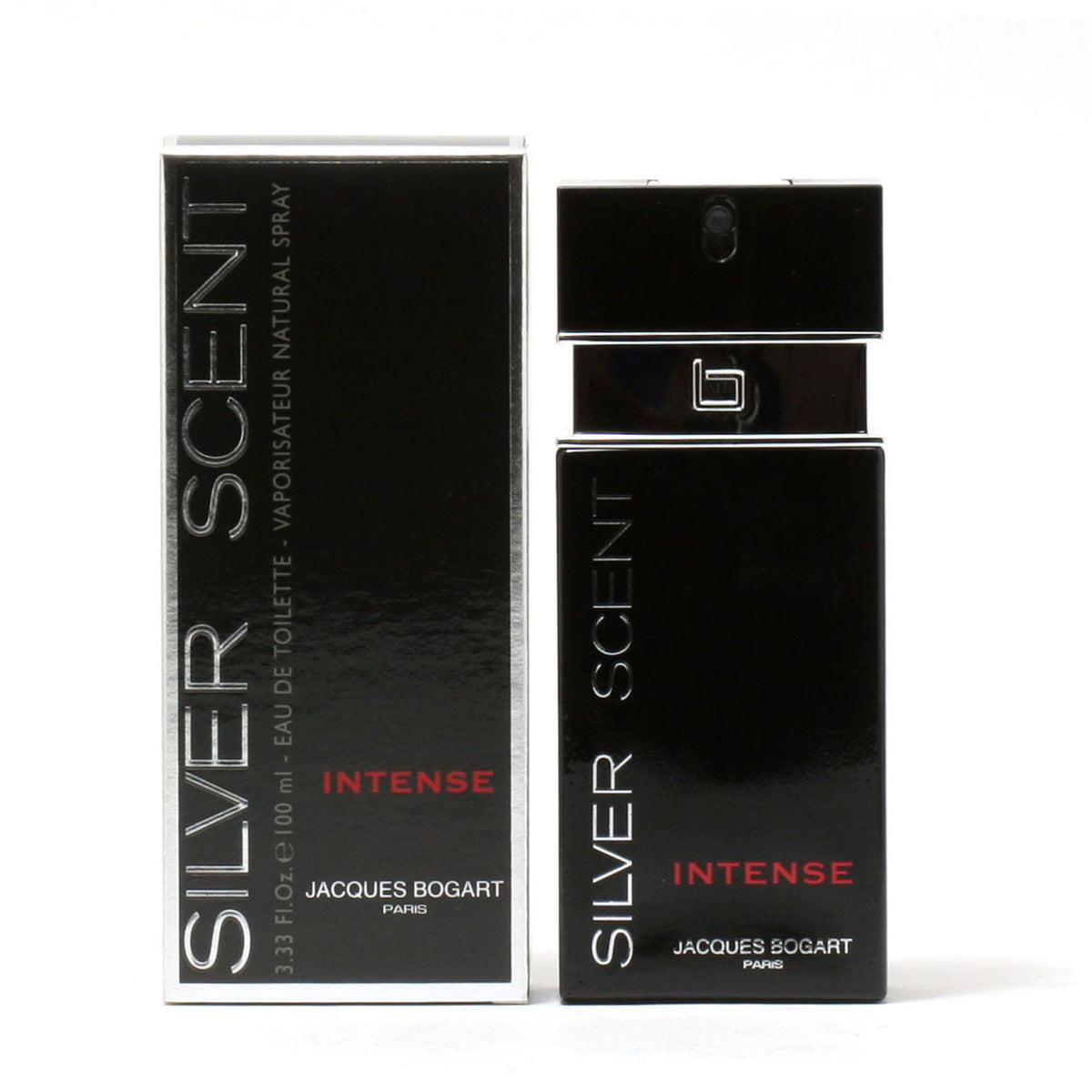 SILVER SCENT INTENSE MEN by JACQUES BOGART EDT SPRAY