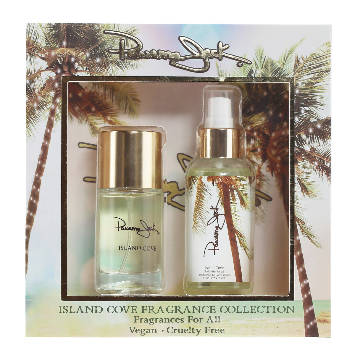 PANAMA JACK ISLAND COVE 1 OZ EDT SPR/ 2.5 BODY MIST SET