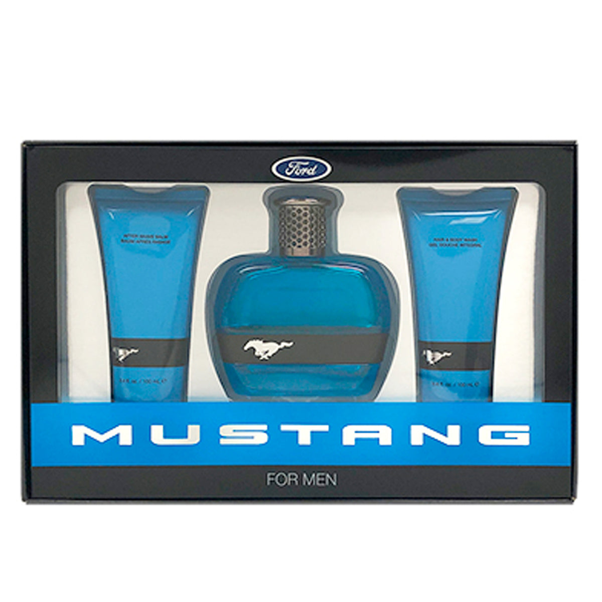 MUSTANG BLUE SET 3.4 EDT 3.4 HBW/ 3.4 ASB SET