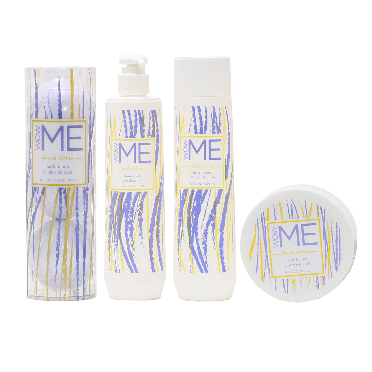 BUNDLE WOW ME FRSH CITRUS BTH BB/SG10/BL10/BB6 4PC SET