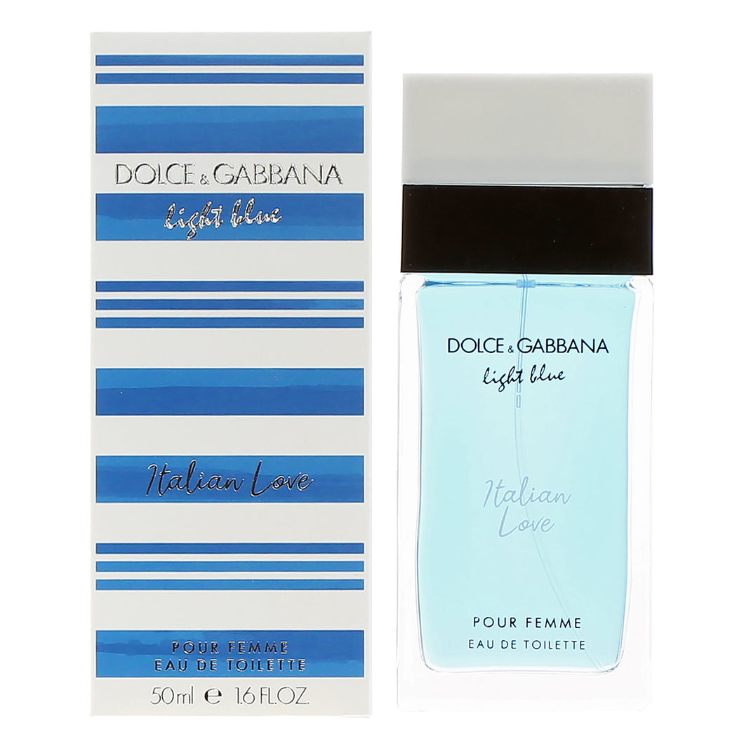 DOLCE & GABBANA LIGHT BLUE ITALIAN LOVE LADIES EDT SPRAY 1.7 OZ