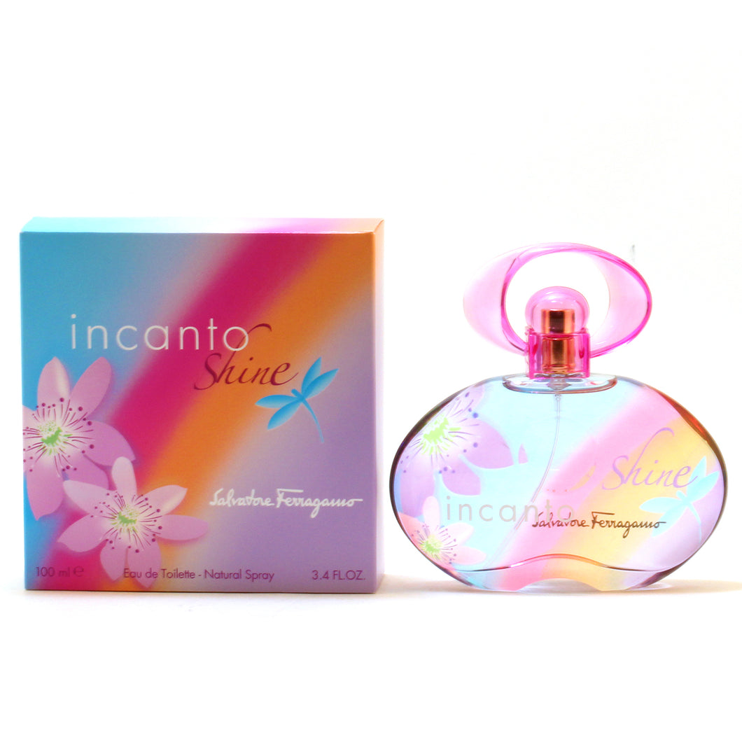 FERRAGAMO INCANTO SHINE EDT SPRAY 3.4 OZ