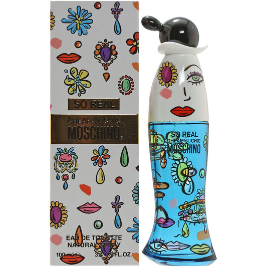 CHEAP & CHIC SO REAL MOSCHINO LADIES EDT SPRAY