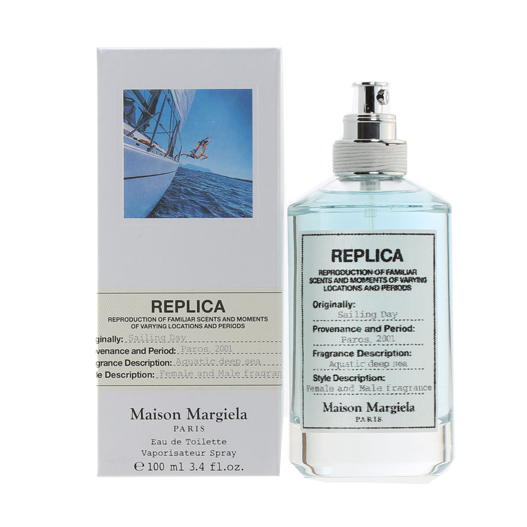 REPLICA SAILING DAY by MAISON MARGIELA EDT LADIES SPRAY 3.4 OZ