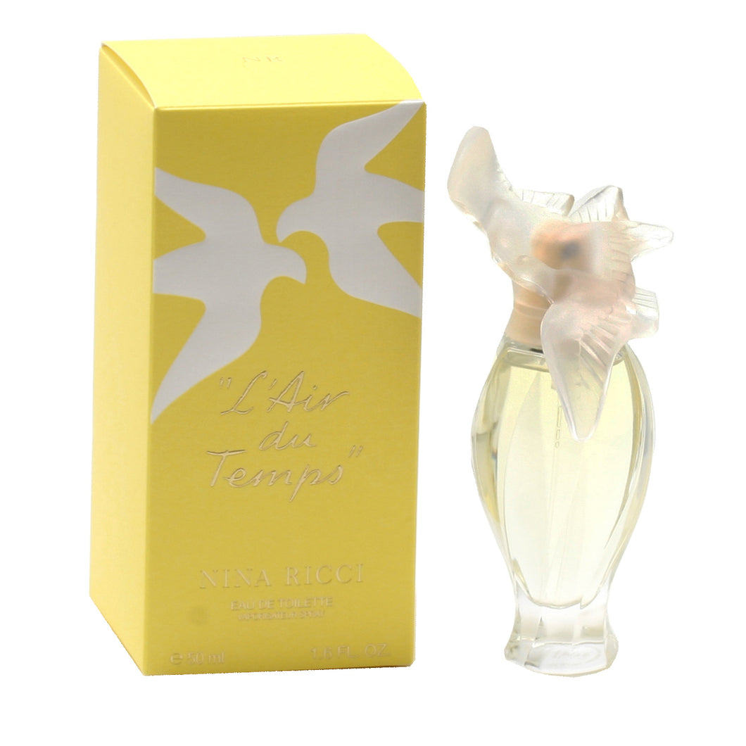 L'AIR DU TEMPS LADIES by NINA RICCI- EDT SP (FANCY DOVE CAP) 1.7 OZ