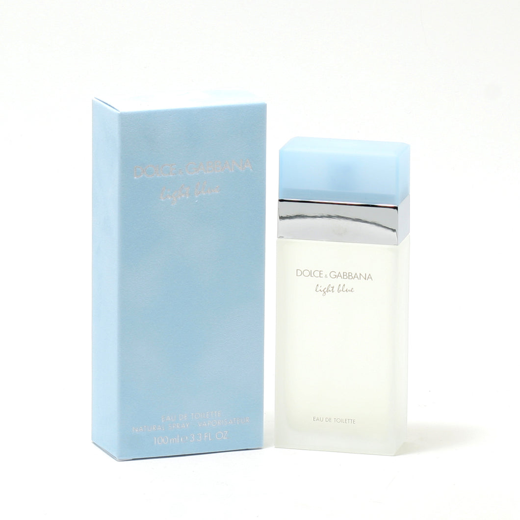 DOLCE & GABBANA LIGHT BLUE LADIES - EDT SPRAY 3.4 OZ