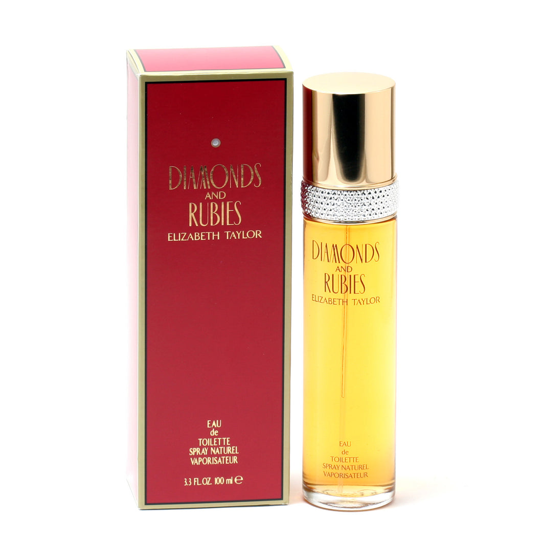 DIAMONDS & RUBIES LADIES by ELIZABETH TAYLOR - EDT SPRAY 3.3 OZ