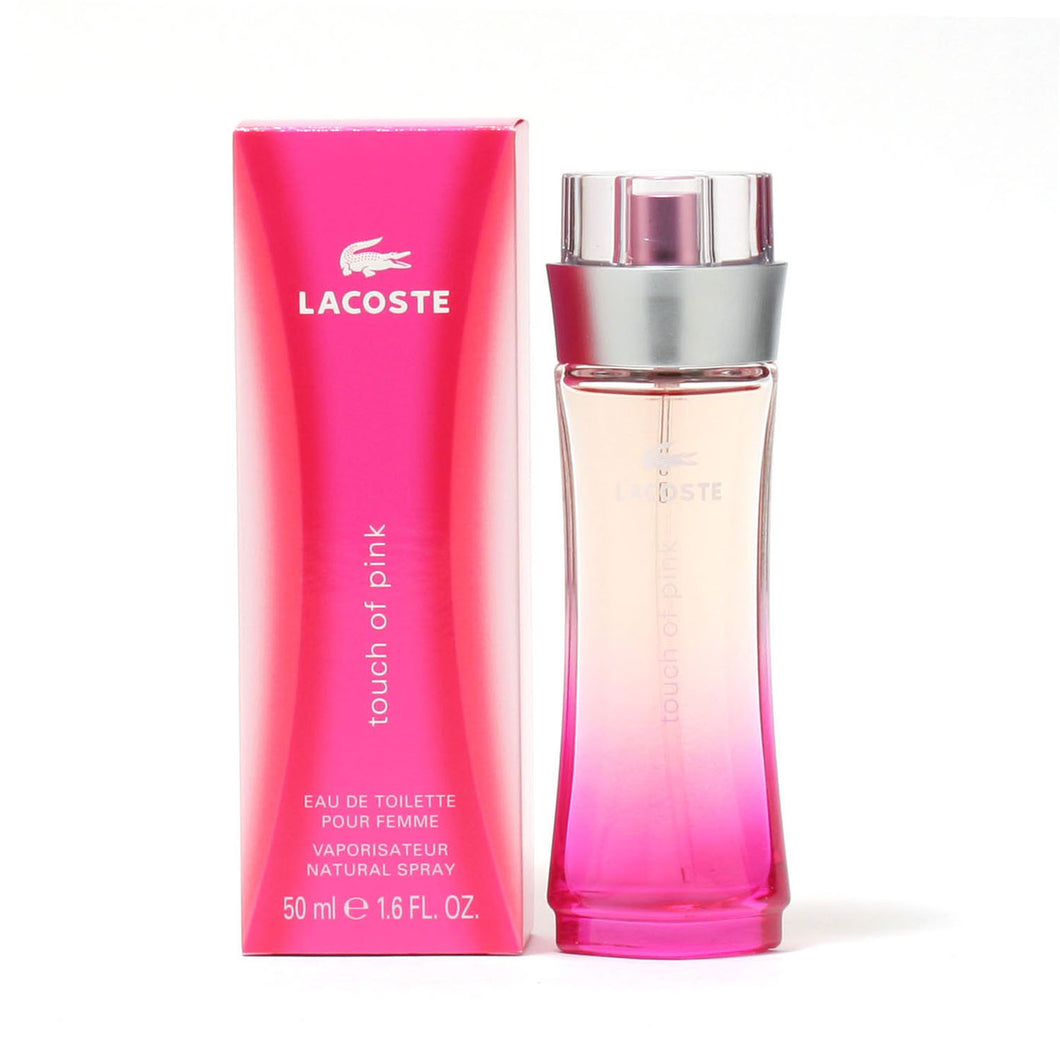 LACOSTE TOUCH OF PINK LADIES - EDT SPRAY 1.6 OZ