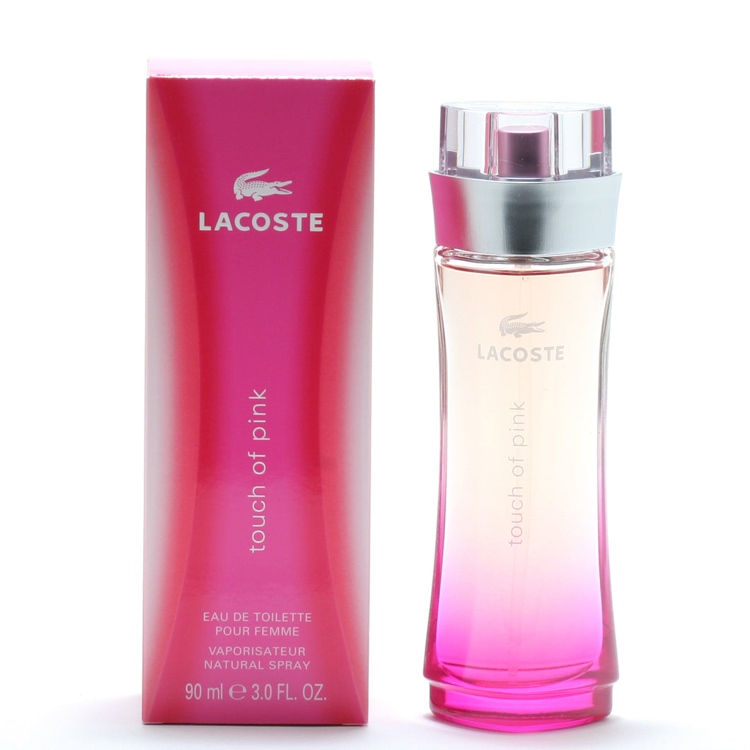 LACOSTE TOUCH OF PINK LADIES - EDT SPRAY 3 OZ