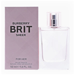 BURBERRY BRIT SHEER LADIES - EDT SPRAY 1.7 OZ