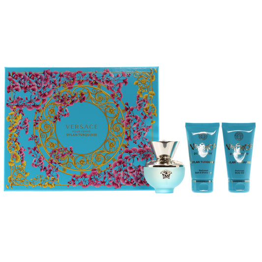 VERSACE DYLAN TURQUOISE SET 1.7 EDT/ 1.7 BG/ 1.7 B&SG SET