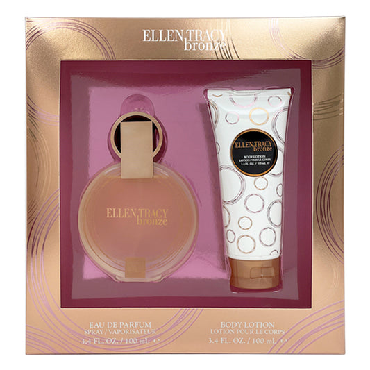 ELLEN TRACY BRONZE LADIES SET 3.4 EDP/ 3.4 BL WINDOW BOX SET