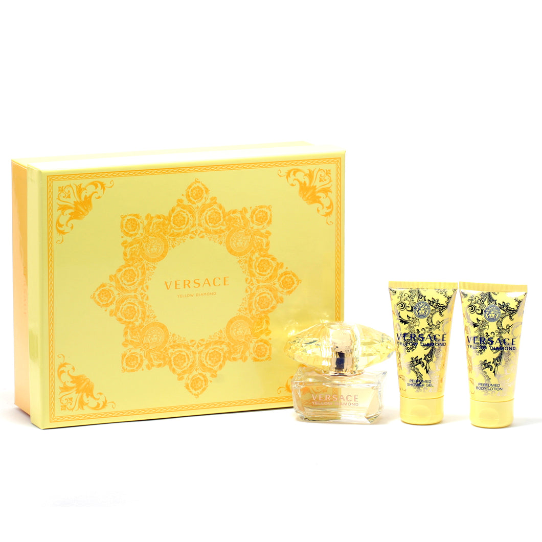 VERSACE YELLOW DIAMOND EDT - 1.7SP/1.7SG/1.7BL (HARD BOX) SET