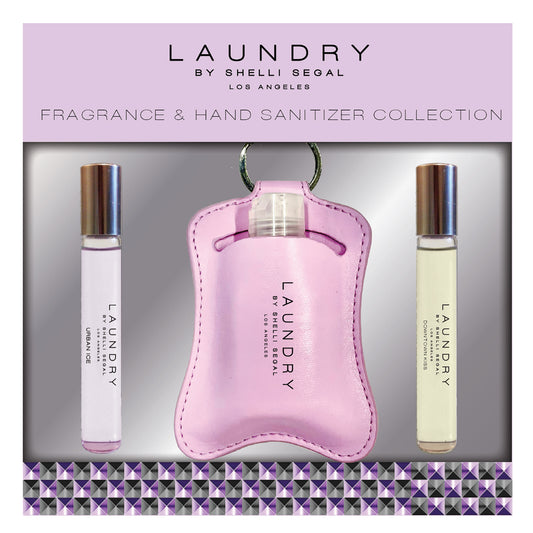 LAUNDRY 3 PC URBAN & DOWNTOWN RB .33OZ/URBAN HND SANITZR 1OZ SET