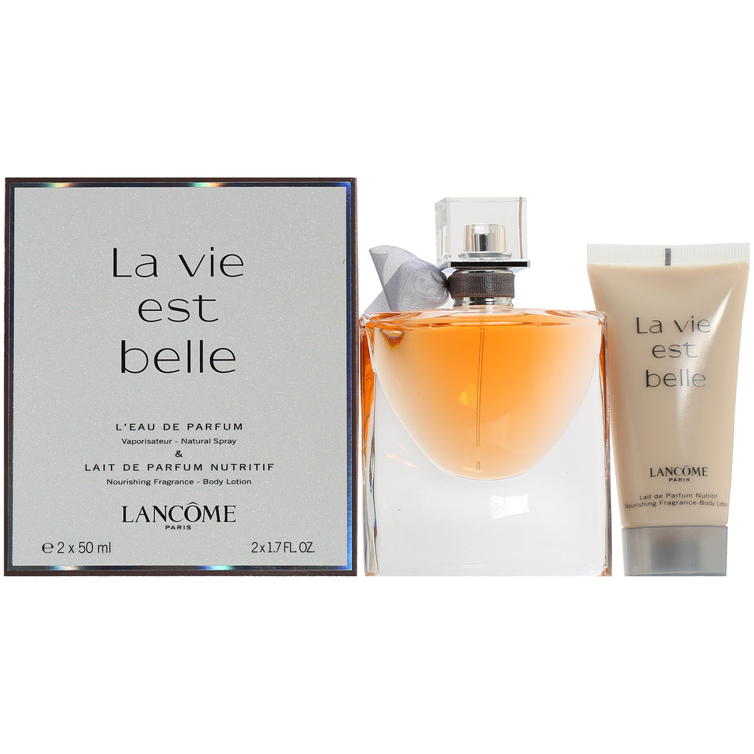 LA VIE EST BELLE 1.7 EDP SPR 1.7 BODY LOTION SET