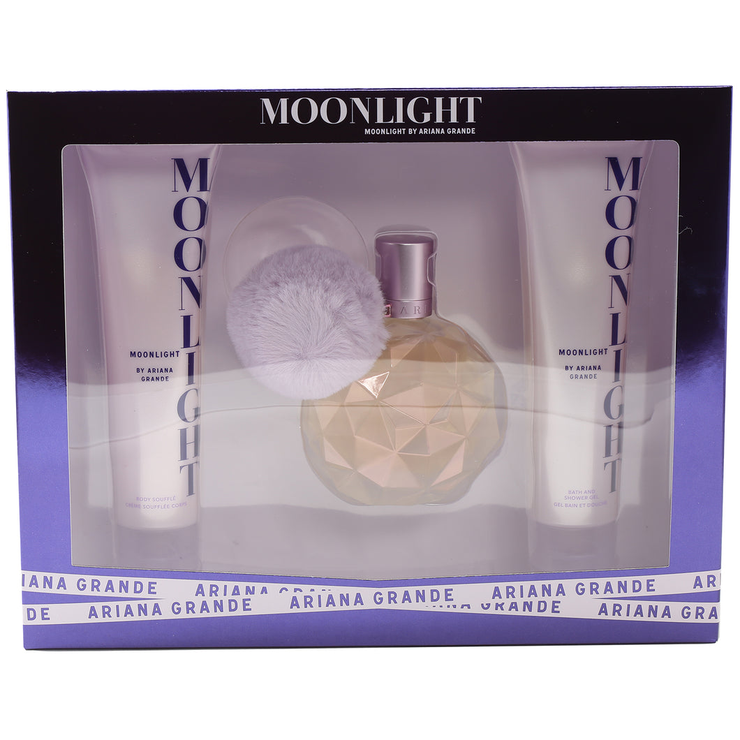 ARIANA GRANDE MOONLIGHT SET 3.4 EDP/3.4 SG/3.4 BODY SOUFFL SET