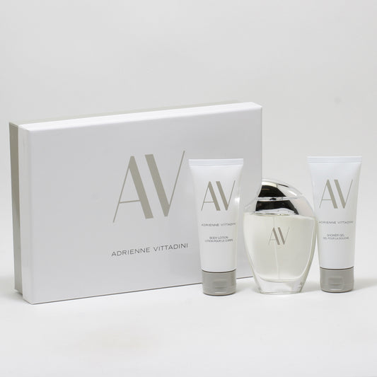 AV by ADRIENNE VITTADINI 3 OZ SP/3.4 OZ BLTN/3.4 OZ SG SET