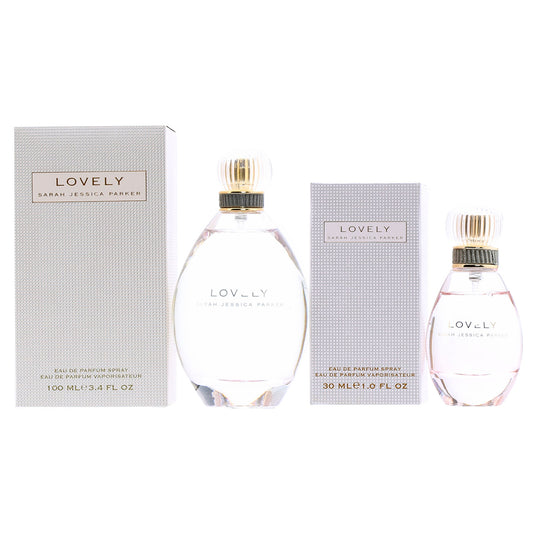 DUO SJP LOVELY 3.4 OZ EDP SP/ 1 OZ EDP SPRAY DUO