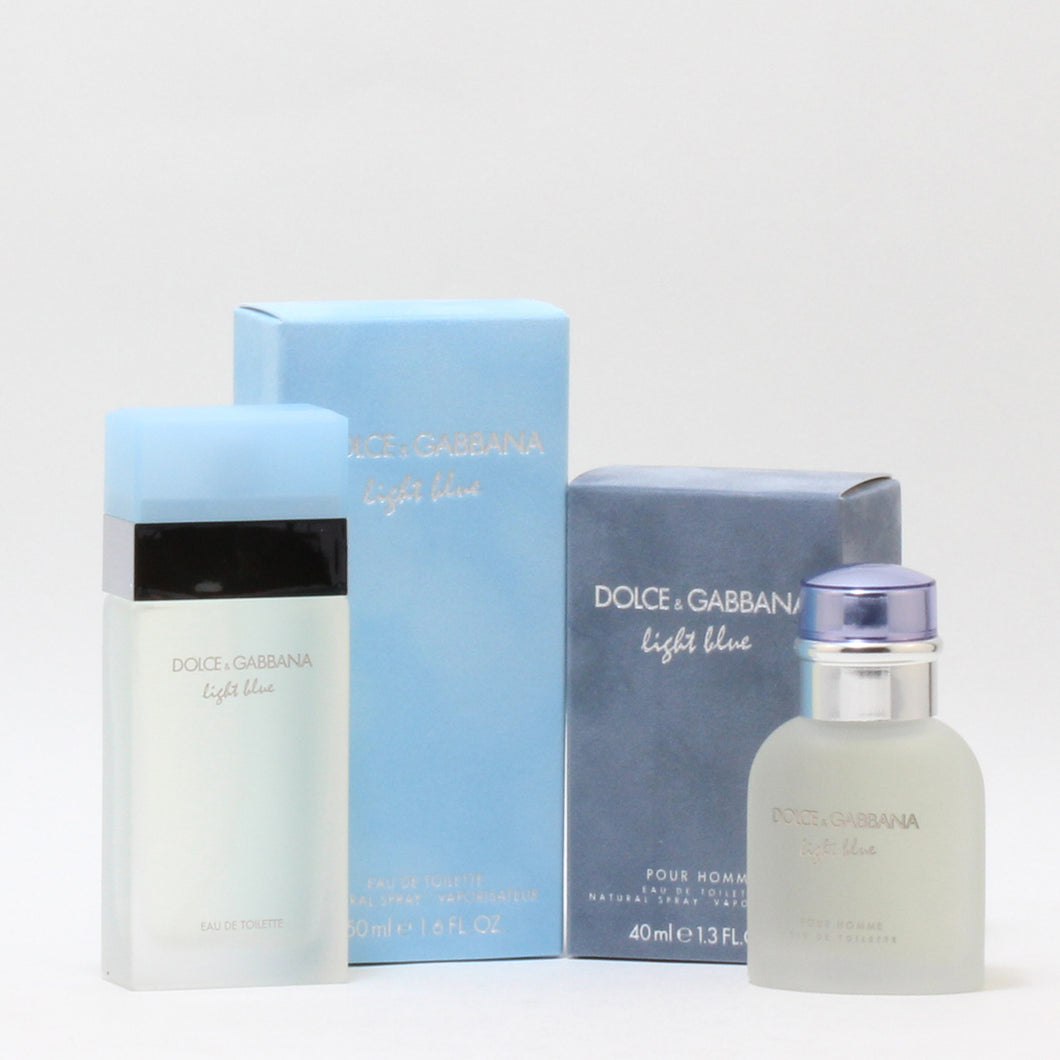 DUO D&G LIGHT BLUE LAD1.6SP/LI GHTBL MEN1.3 DUO