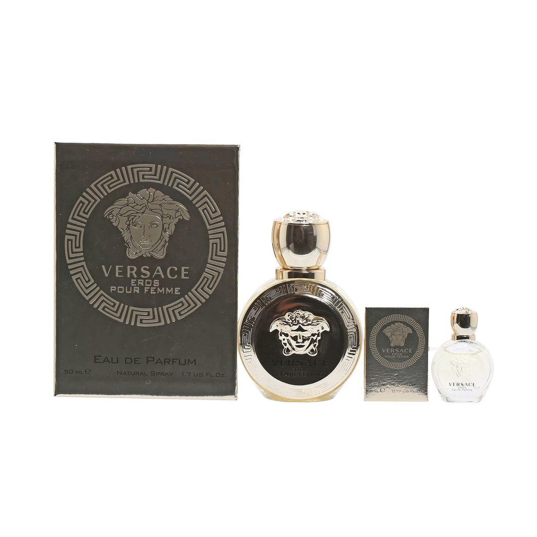 DUO VERSACE EROS POUR FEMME 1.7 EDP/ .17 EDP MINI DUO