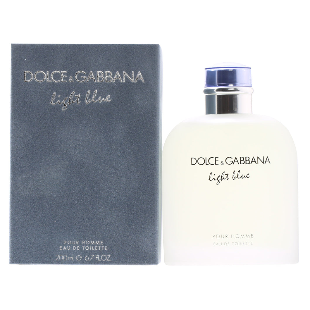 DOLCE & GABBANA LIGHT BLUE MEN EDT SPRAY 6.7 OZ