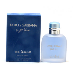 D & G LIGHT BLUE EAU INTENSE MENS EDP SPRAY 3.3 OZ