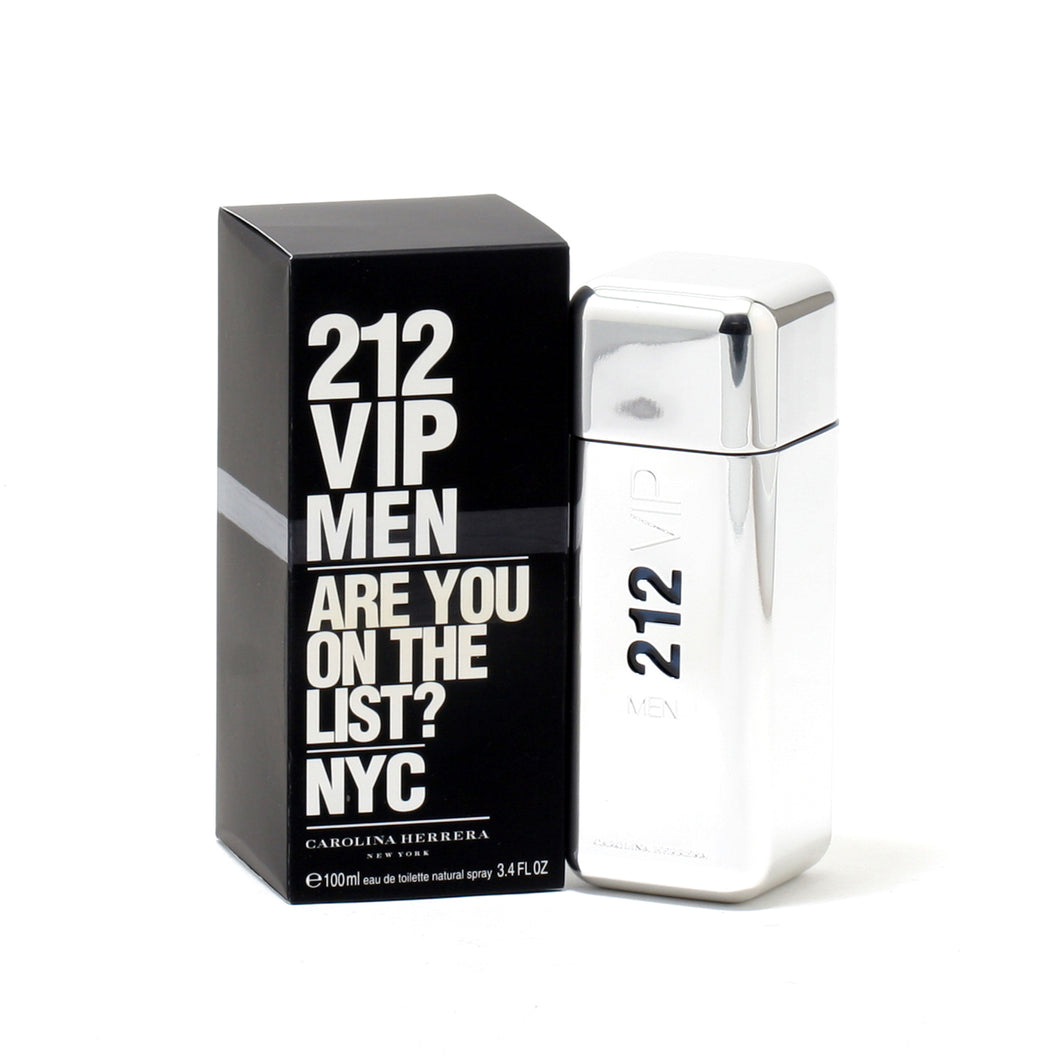 212 VIP MEN by CAROLINA HERRERA - EDT SPRAY 3.4 OZ