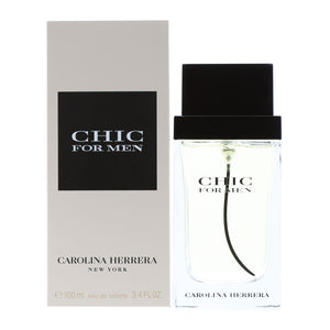 CAROLINA HERRERA CHIC FOR MEN EDT SPRAY 3.4 OZ