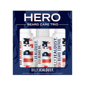 BILLY JEALOUSY HERO BEARD TRIO KIT 1