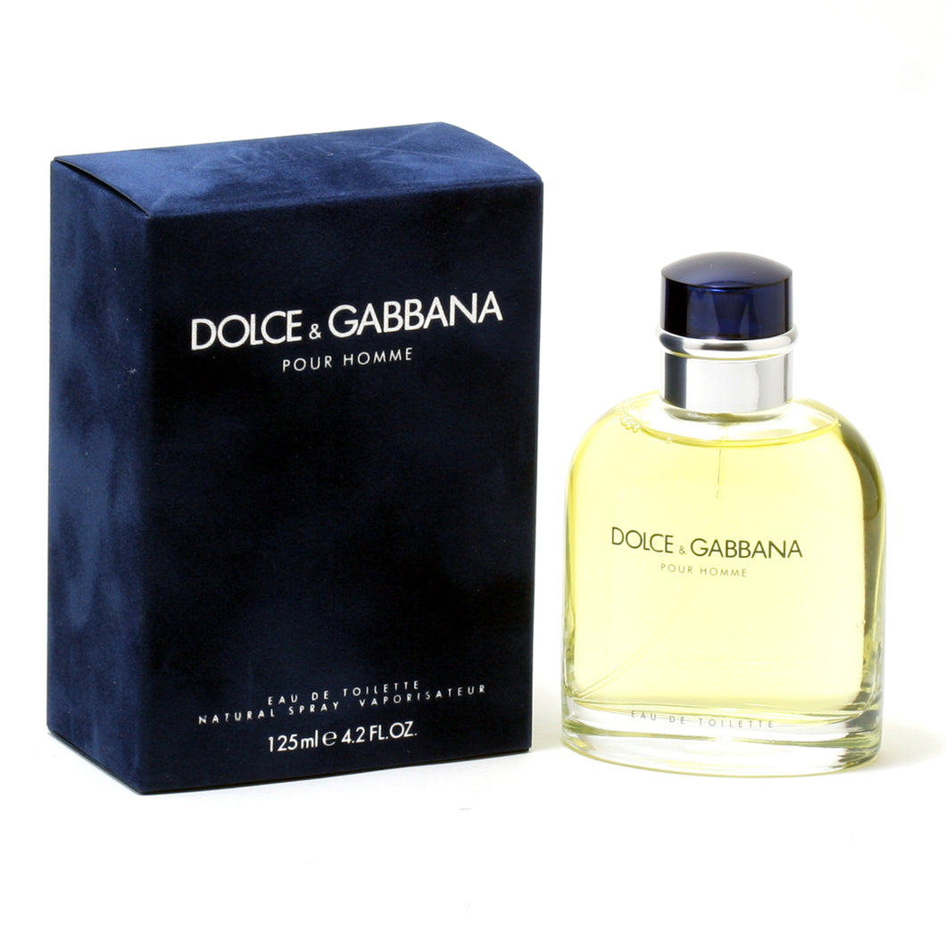 DOLCE & GABBANA POUR HOMME - EDT SPRAY 4.2 OZ