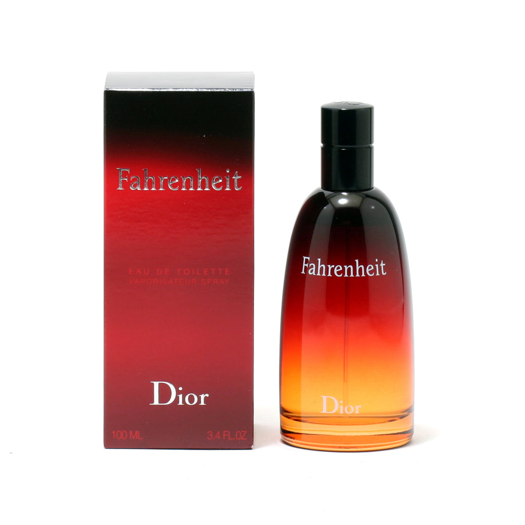 FAHRENHEIT MEN by CHRISTIAN DIOR - EDT SPRAY 3.4 OZ