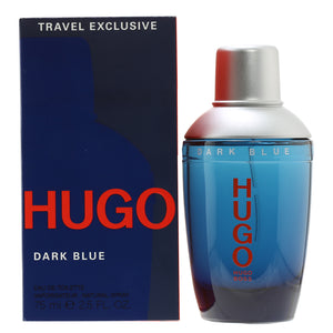 HUGO DARK BLUE MEN by HUGO BOSS - EDT SPRAY 2.5 OZ