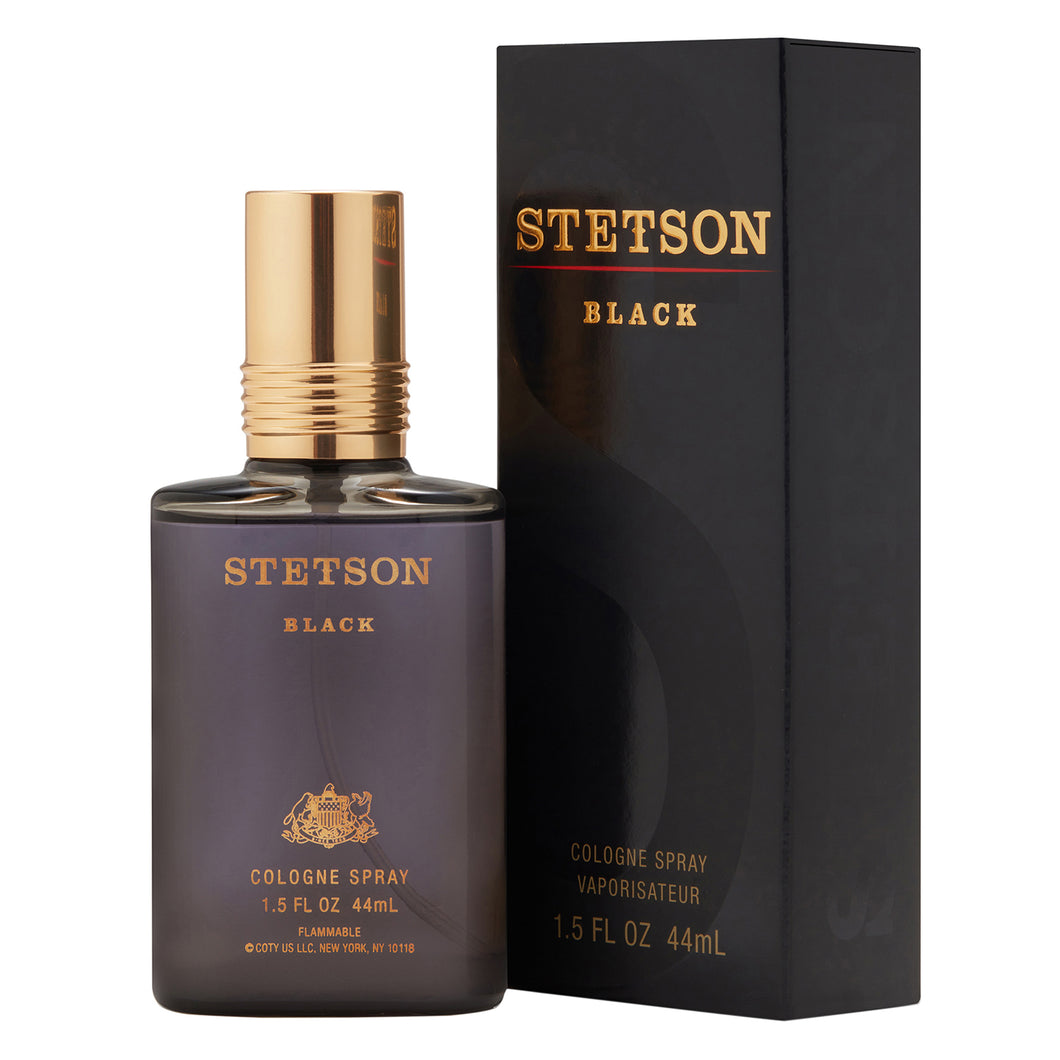 STETSON BLACK MEN - COLOGNE SPRAY 1.5 OZ