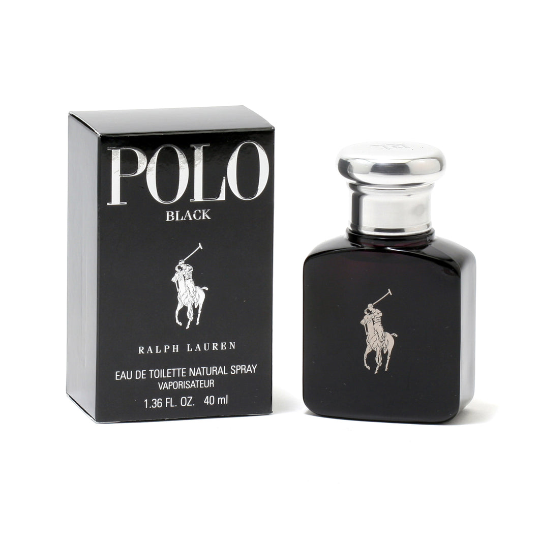 POLO BLACK MEN by RALPH LAUREN - EDT SPRAY 1.36 OZ