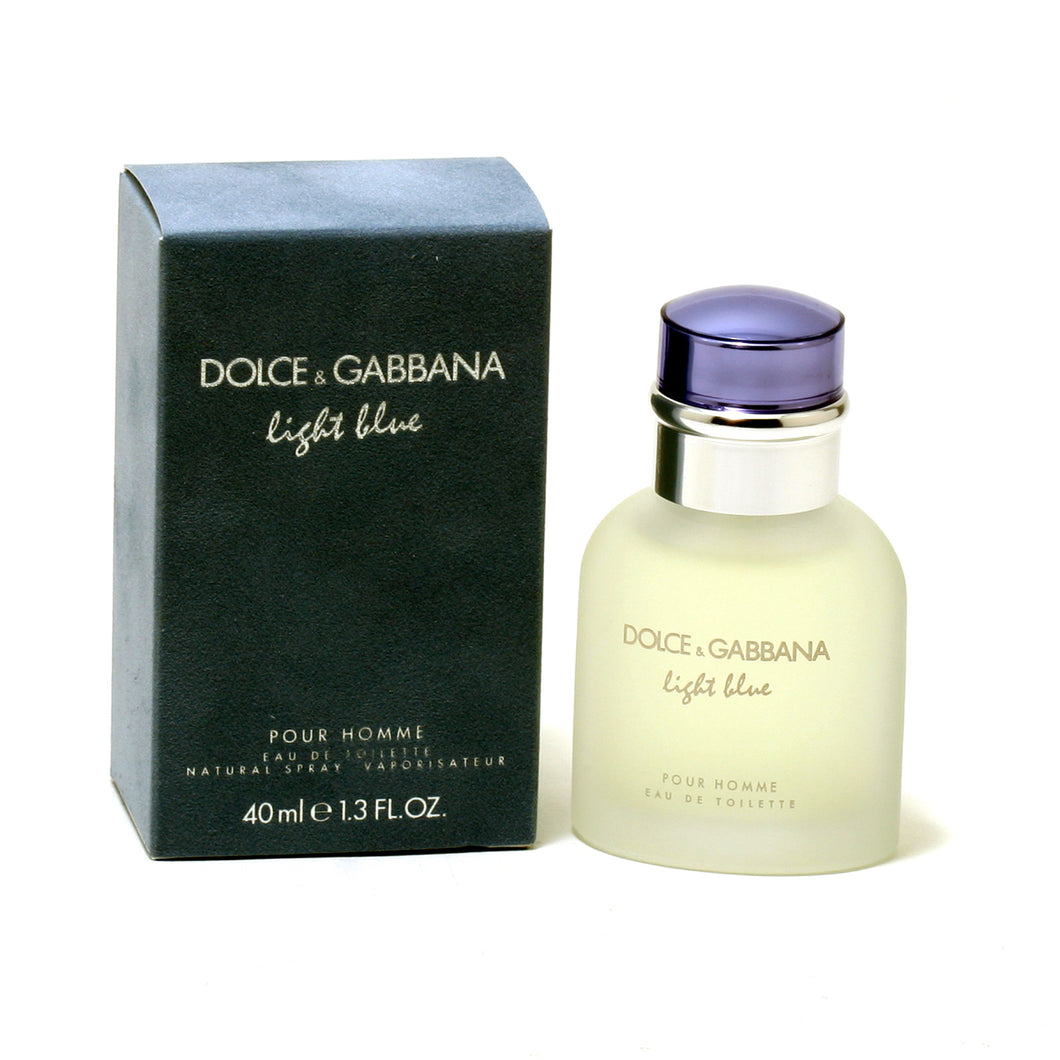 DOLCE & GABBANA LIGHT BLUE POUR HOMME - EDT SPRAY 1.3 OZ