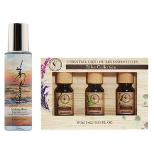 DUO PANAMA JACK ESSENTIAL OIL RELAX SET/CRASHING WAVES 8.4 DUO