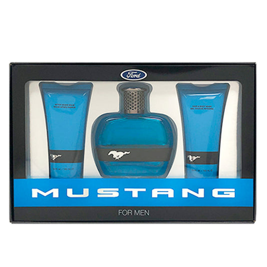 MUSTANG BLUE SET 3.4 EDT 3.4 HBW/ 3.4 ASB SET