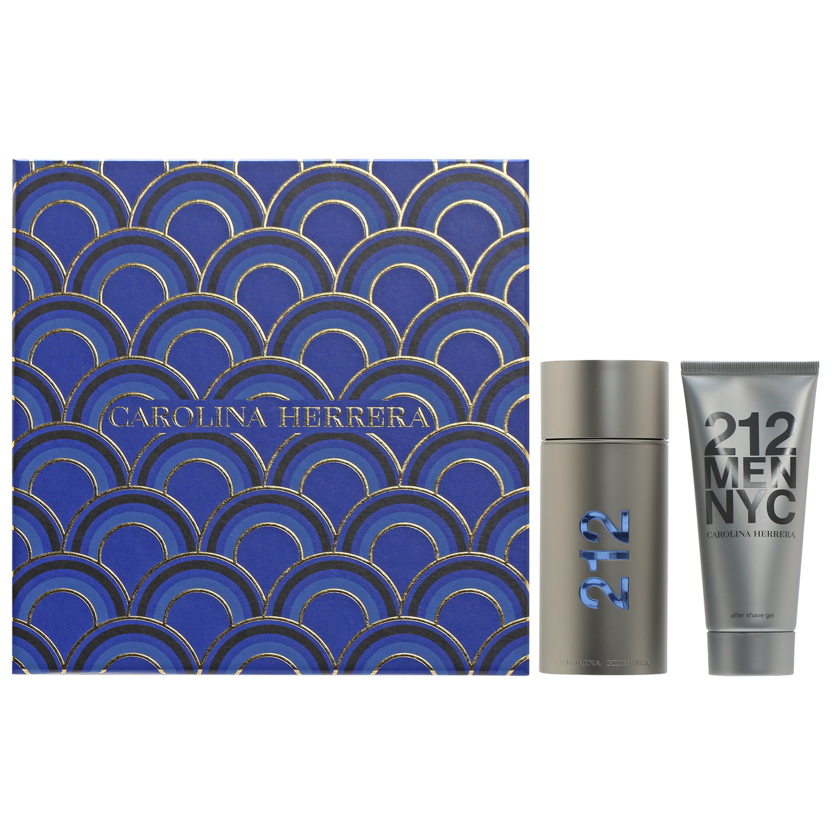 CAROLINA HERRERA 212 MEN SET 3.4 EDT/3.4 ASG SET
