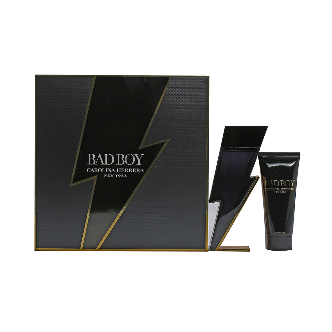 CAROLINA HERRERA BAD BOY SET 3.4 EDT/ 3.4 SG SET