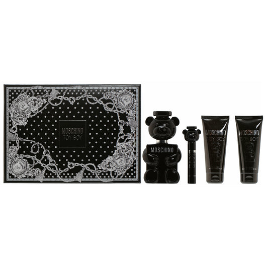 MOSCHINO TOY BOY MEN SET 3.4 EDP/ 3.4 BSG/ 3.4 ASB/ 0.3 EDP SET
