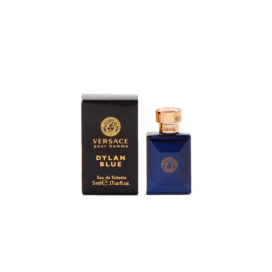 MINI VERSACE DYLAN BLUE MENS EDT SPLASH .17 OZ