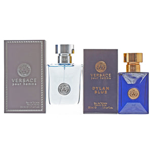 DUO VERSACE POUR HOMME 1.7 SP/ DYLAN BLUE 1 OZ SPRAY DUO